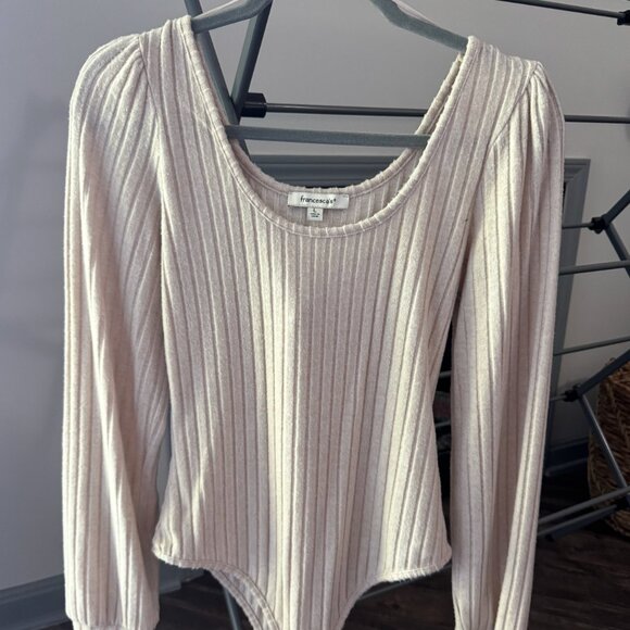 Women's Large Tan Bodysuit - Picture 1 of 4